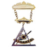 Past Illustrious Master Council Breast Jewel – Gold & Silver Square & Compass