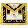 Worthy Patron OES Apron – Gold & Silver Bullion Wire Hand Embroidery