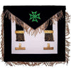 Worshipful Master Malta Regulation Apron – Green