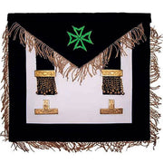 Worshipful Master Malta Regulation Apron – Green