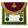 Master Mason Craft Scottish Regulation Apron – Green & Brown
