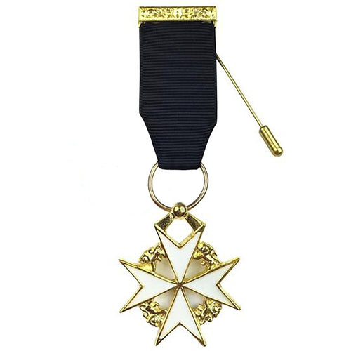Order of Malta Breast Jewel – Gold Plated – product view