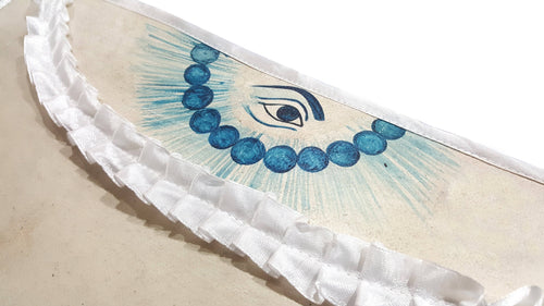 Hand-Painted Apron – History Edition: Masonic Apron of Meriwether Lewis – 18th Century – detail 2