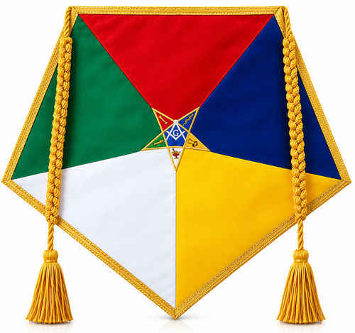 OES Apron – Five Color Satin – product view