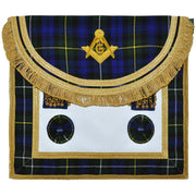 Master Mason Craft Scottish Regulation Apron – Stripped Blue