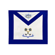Treasurer Blue Lodge Apron – Royal Blue