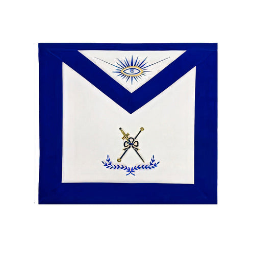 Inner Guard Blue Lodge Apron – Royal Blue – product view