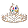 Grand Worthy Matron OES Crown – Colorful Star