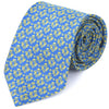 Master Mason Blue Lodge Necktie – Blue With Gold Square & Compass Emblem
