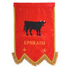 Ephraim Royal Arch Chapter Banner – Printed With Gold Braid & Fringe