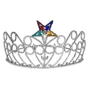 OES Crown – Rhodium Plating With One Colorful Star