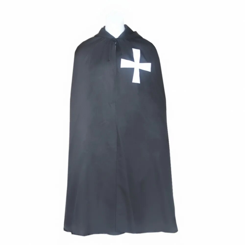 English Knights Templar Mantle – Mutiple Colors – detail view