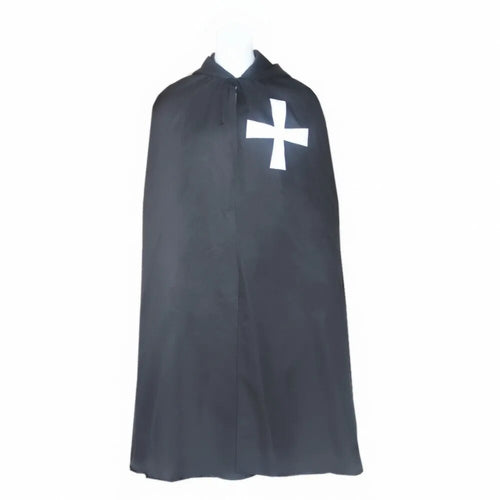 English Knights Templar Mantle – Mutiple Colors – detail view