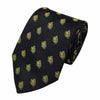 Masonic Necktie – Acacia Leaf Machine Embroidery