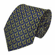 Master Mason Blue Lodge Necktie – Gold Square & Compass