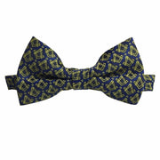Master Mason Blue Lodge Bow Tie – Blue & Gold Silk Square & Compass