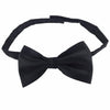 Master Mason Blue Lodge Bow Tie – All Black Silk Square & Compass G