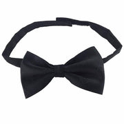 Master Mason Blue Lodge Bow Tie – All Black Silk Square & Compass G