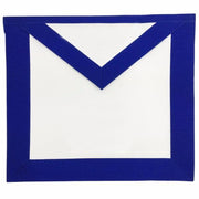Blue Lodge Apron – Basic White & Royal Blue