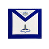 Senior Warden Blue Lodge Apron – Royal Blue