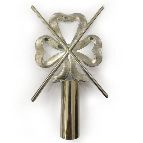 Master of Ceremonies Blue Lodge Rod Top – Silver or Gold – product view