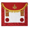 Master Mason Craft Scottish Regulation Apron – Red Moire