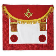 Master Mason Craft Scottish Regulation Apron – Red Moire