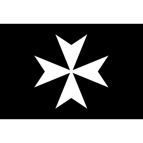 Order Of Malta Flag – Black – product view