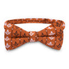 Master Mason Blue Lodge Bow Tie – Orange Square & Compass G Pattern