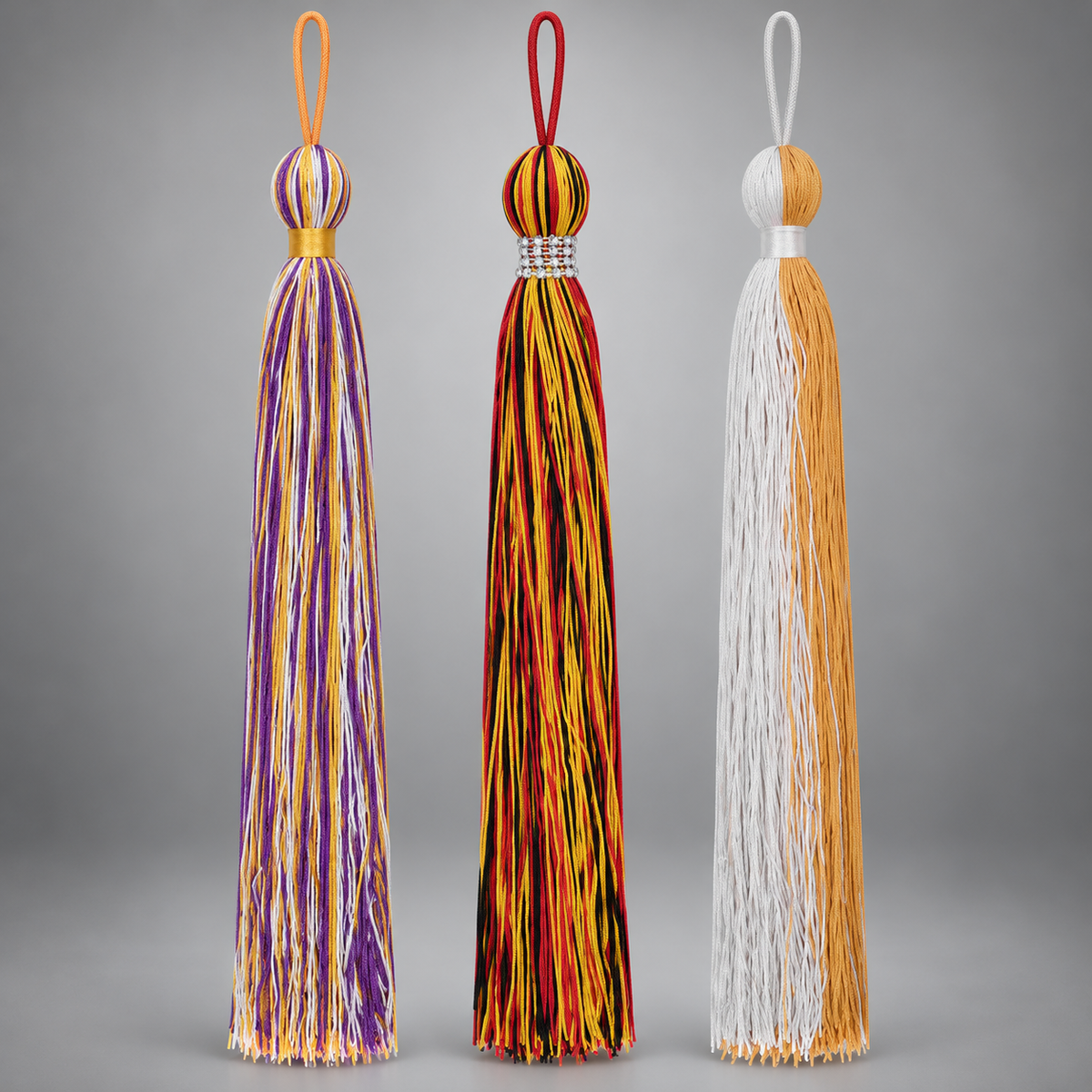 Universal Fez Tassel – Various Colors & Lengths – detail view