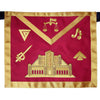 16th Degree Scottish Rite Apron – Red with Gold Borders