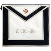 30th Degree Scottish Rite Apron – White & Black