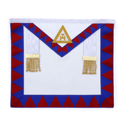 Companion English Royal Arch Apron – Red & Blue