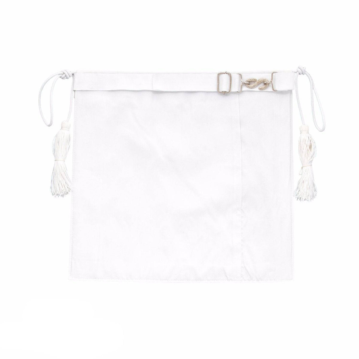 Riaz Impex Masonic Aprons Entered Apprentice Blue Lodge Apron – All White Leather with Cords