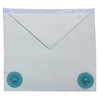 Fellowcraft Blue Lodge Apron – White with Rosettes