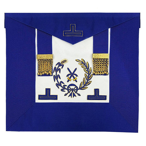 Riaz Impex Masonic Aprons Grand Officers Craft Apron – Royal Blue