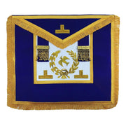 Grand Officers Craft Apron – Royal Blue Hand Embroidery