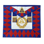 Grand Officers English Royal Arch Apron – Red & Blue