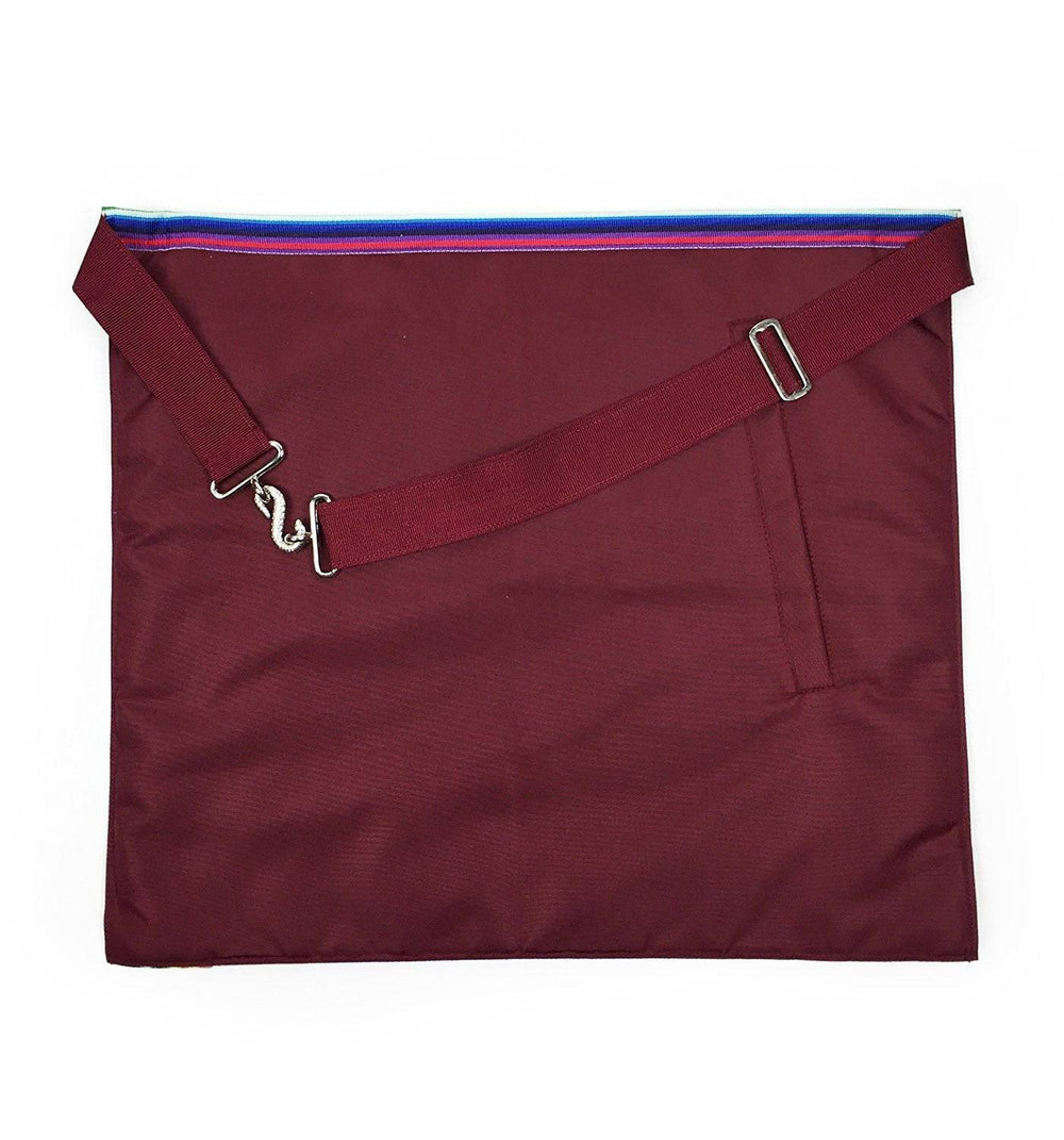 Riaz Impex Masonic Aprons Grand Officers Royal Ark Mariner Apron – Gold & Multi colour