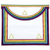 Grand Officers Royal Ark Mariner Apron – Gold & Multi colour