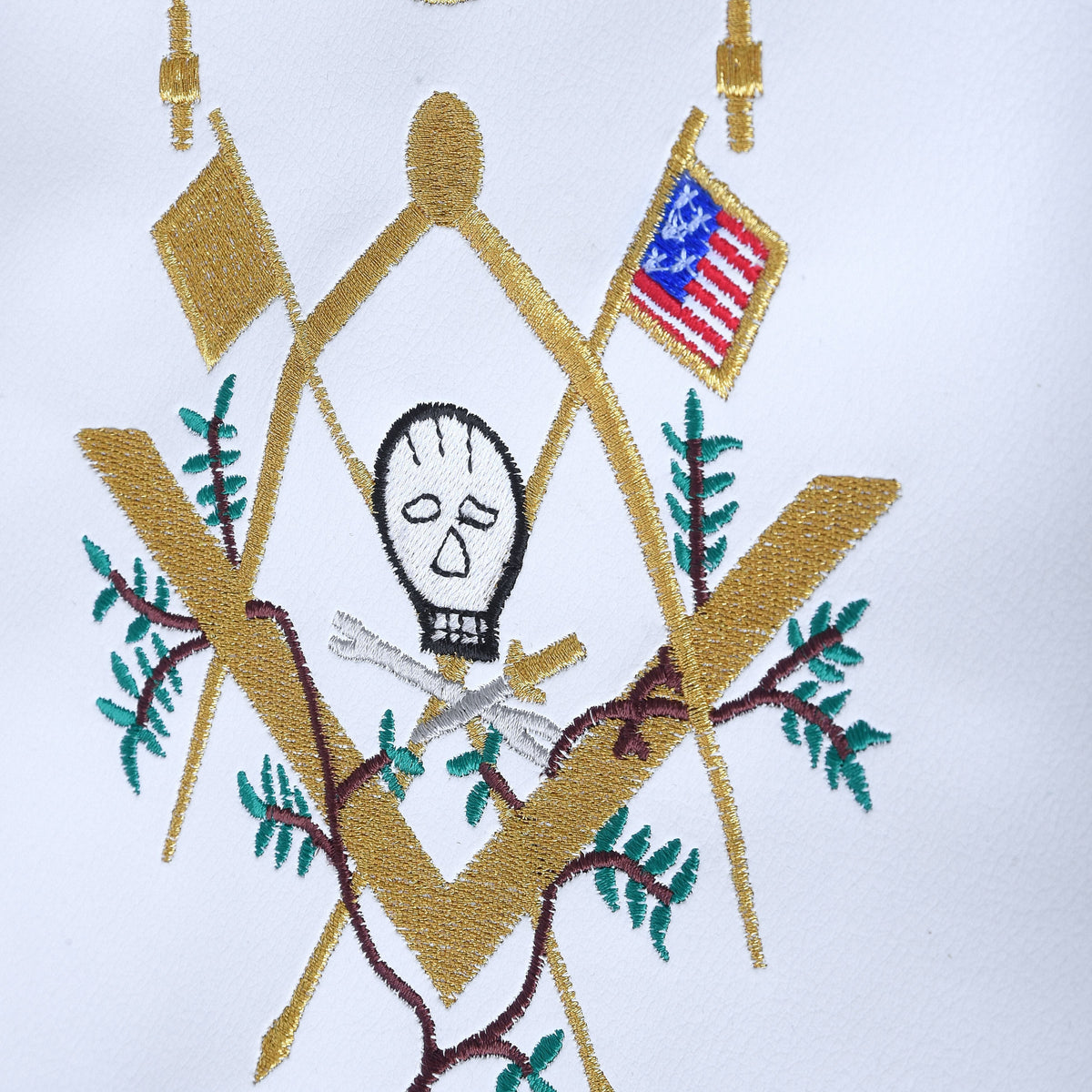 Riaz Impex Masonic Aprons Masonic Exclusive Master Mason Apron – George Washington's Replica