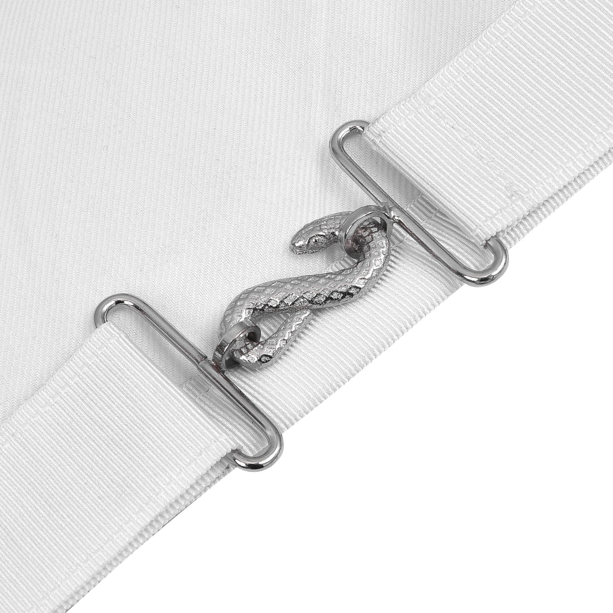Riaz Impex Masonic Aprons Master Mason Blue Lodge Texas Regulation Apron – White Ribbon & Machine Embroidery