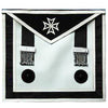 Master Mason Malta Regulation Apron – White Maltese Cross