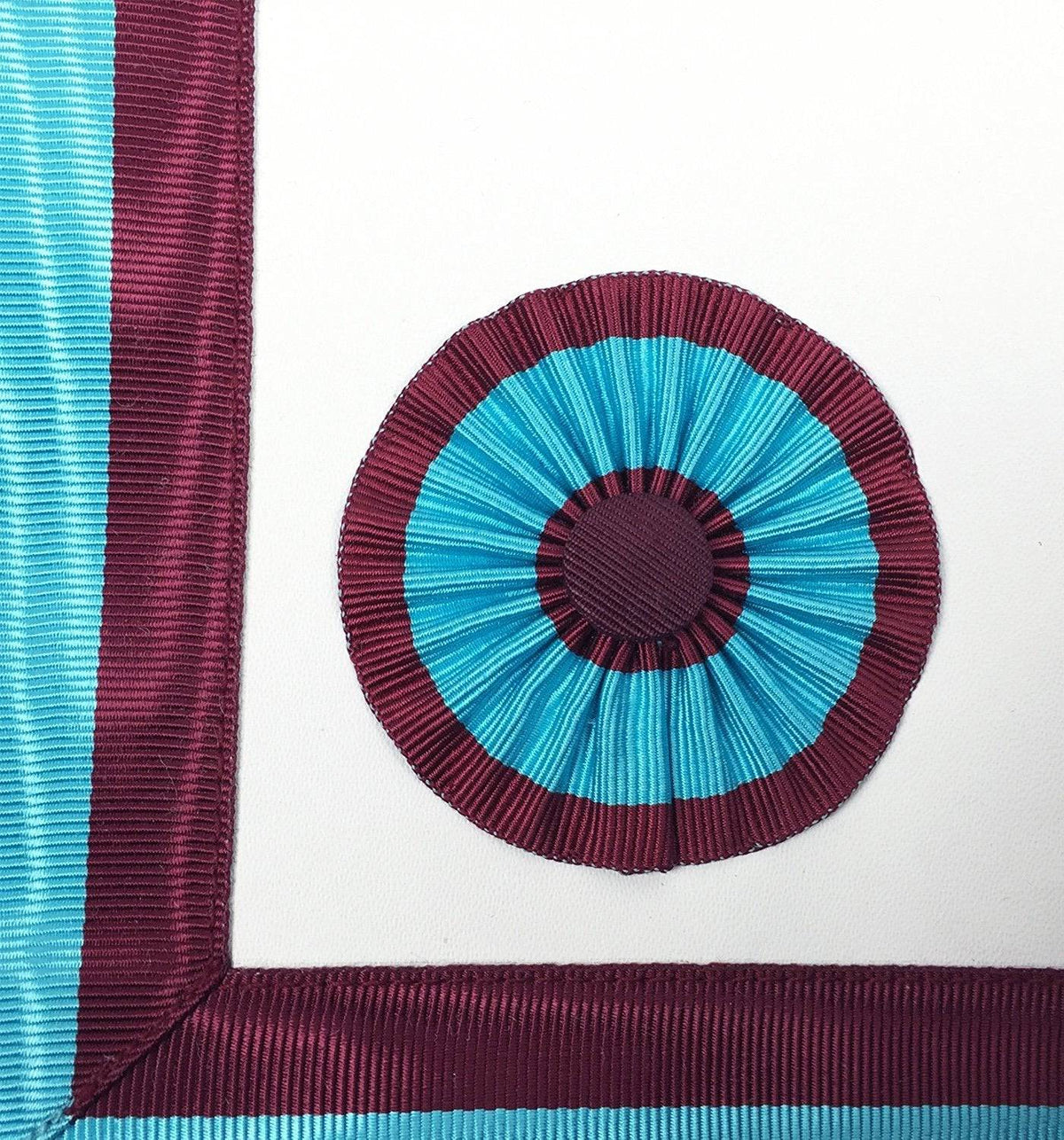 Riaz Impex Masonic Aprons Master Mason Mark Apron – Sky Blue & Maroon