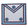 Master Mason Mark Apron – Sky Blue & Maroon