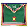 Member Allied Masonic Degrees Apron – Green & Multi Colour