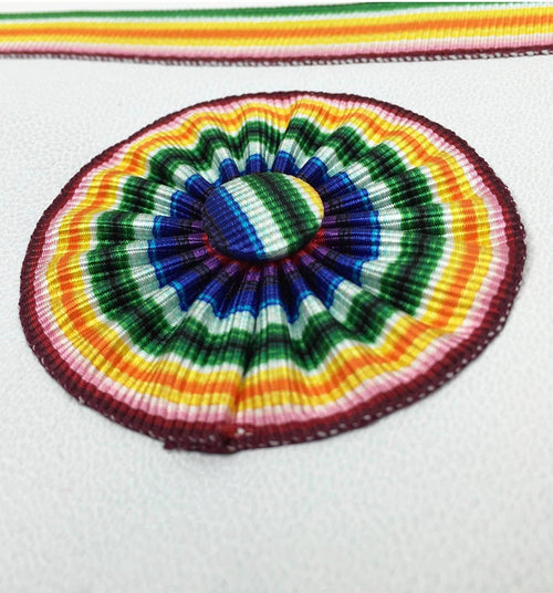 Riaz Impex Masonic Aprons Member Royal Ark Mariner Apron – Multi colour with Three Rosettes
