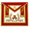 Past Grand High Priest Royal Arch Chapter Apron – Red with Gold Braid