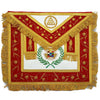 Past Grand High Priest Royal Arch Chapter Apron – Red with Green Wreath