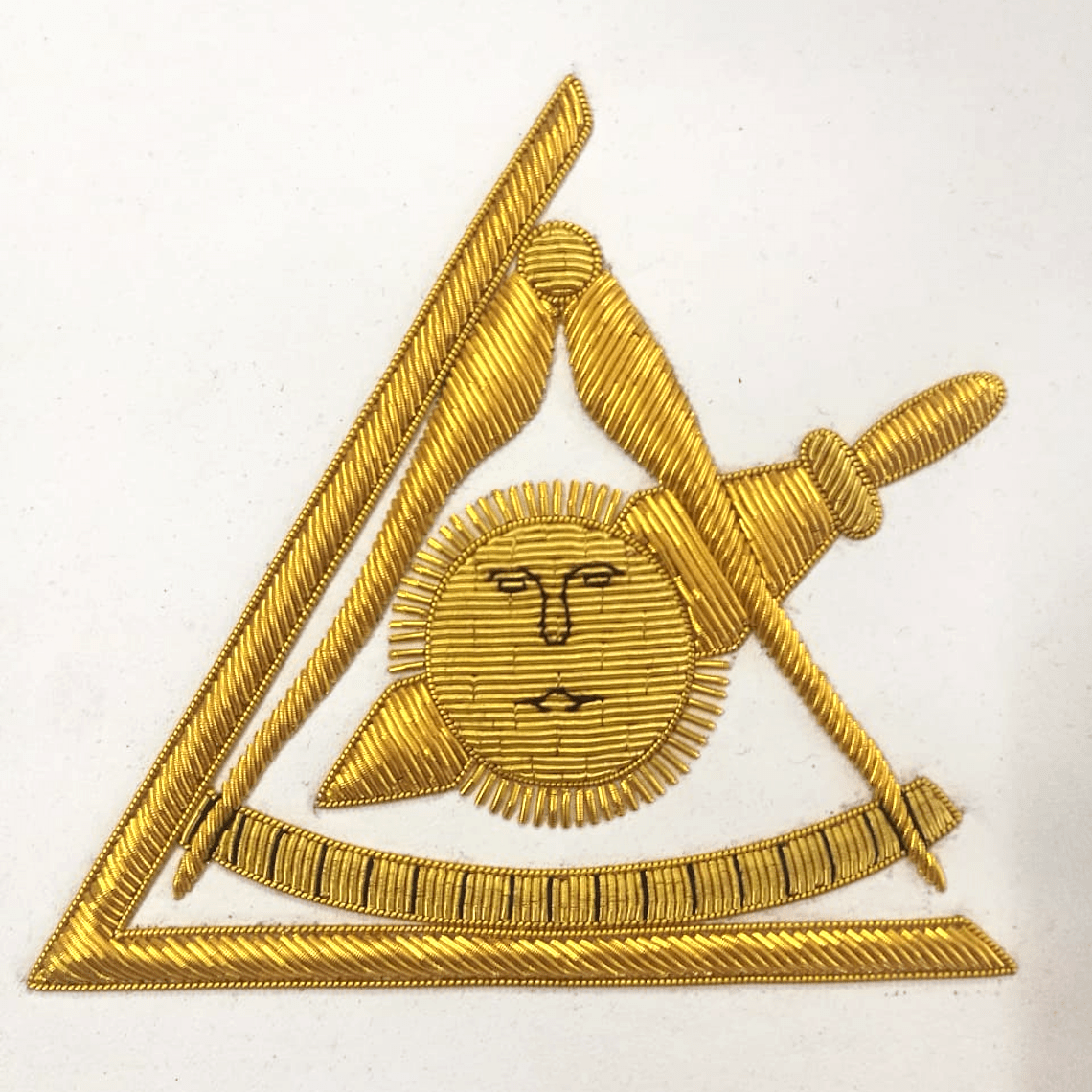 Riaz Impex Masonic Aprons Past Illustrious Master Council Apron – Purple Grosgrain